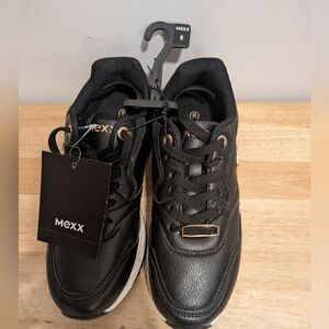 Mexx Womens Black Sneakers Size 6 Brand New with tag